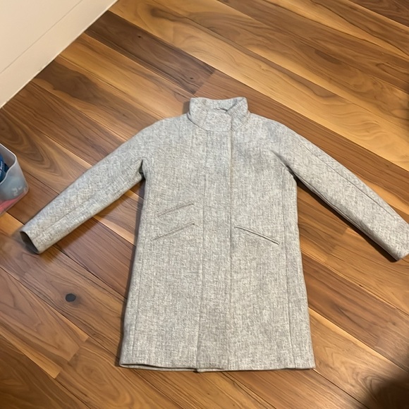 J. Crew Cocoon Coat in Stadium Wool, size 2 - Picture 3 of 11